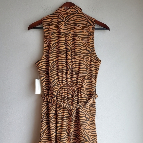 Maeve Tigresa Shirtdress size 10 NWT - Picture 5 of 7